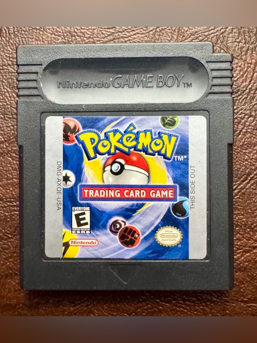 Nintendo Pokémon Trading Card Game Game Boy Cartridge - Black with Blue Label
